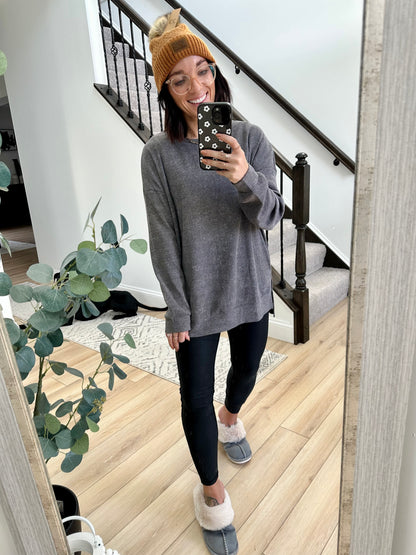 Making Memories Waffle pullover