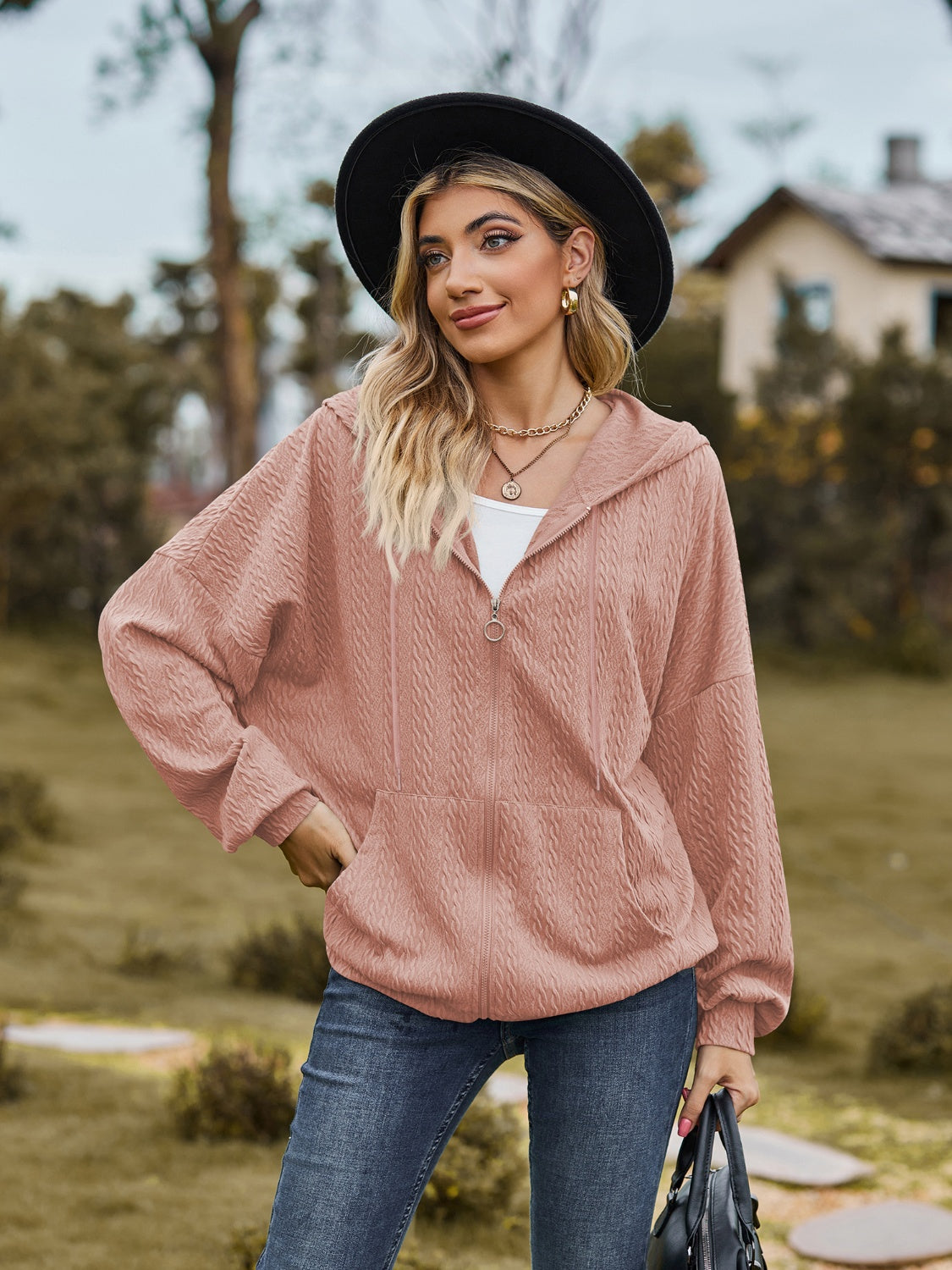 Scotty Zip Up Hooded Jacket