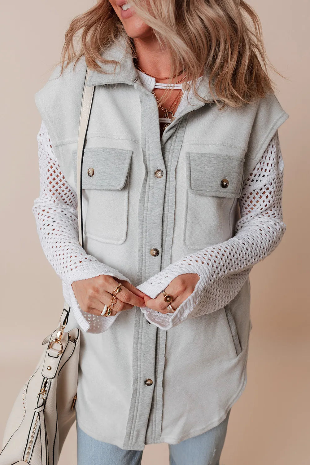 All Day Collared Vest