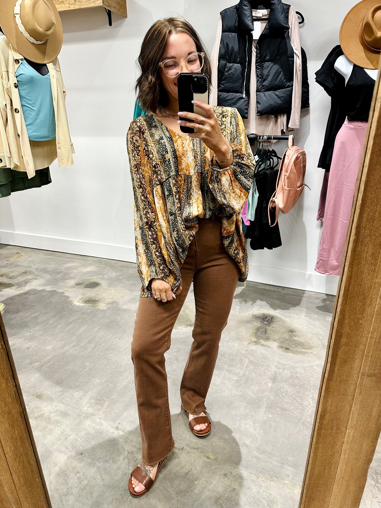 RISEN Full Size High Rise Tummy Control Straight Jeans