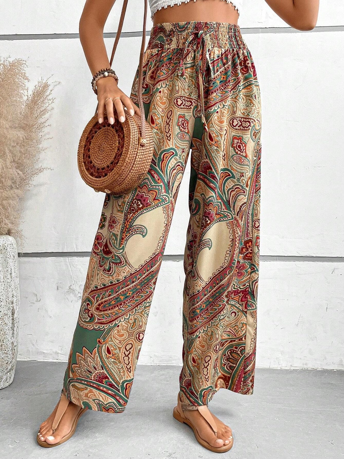 Paisley Pretty Leg Pants