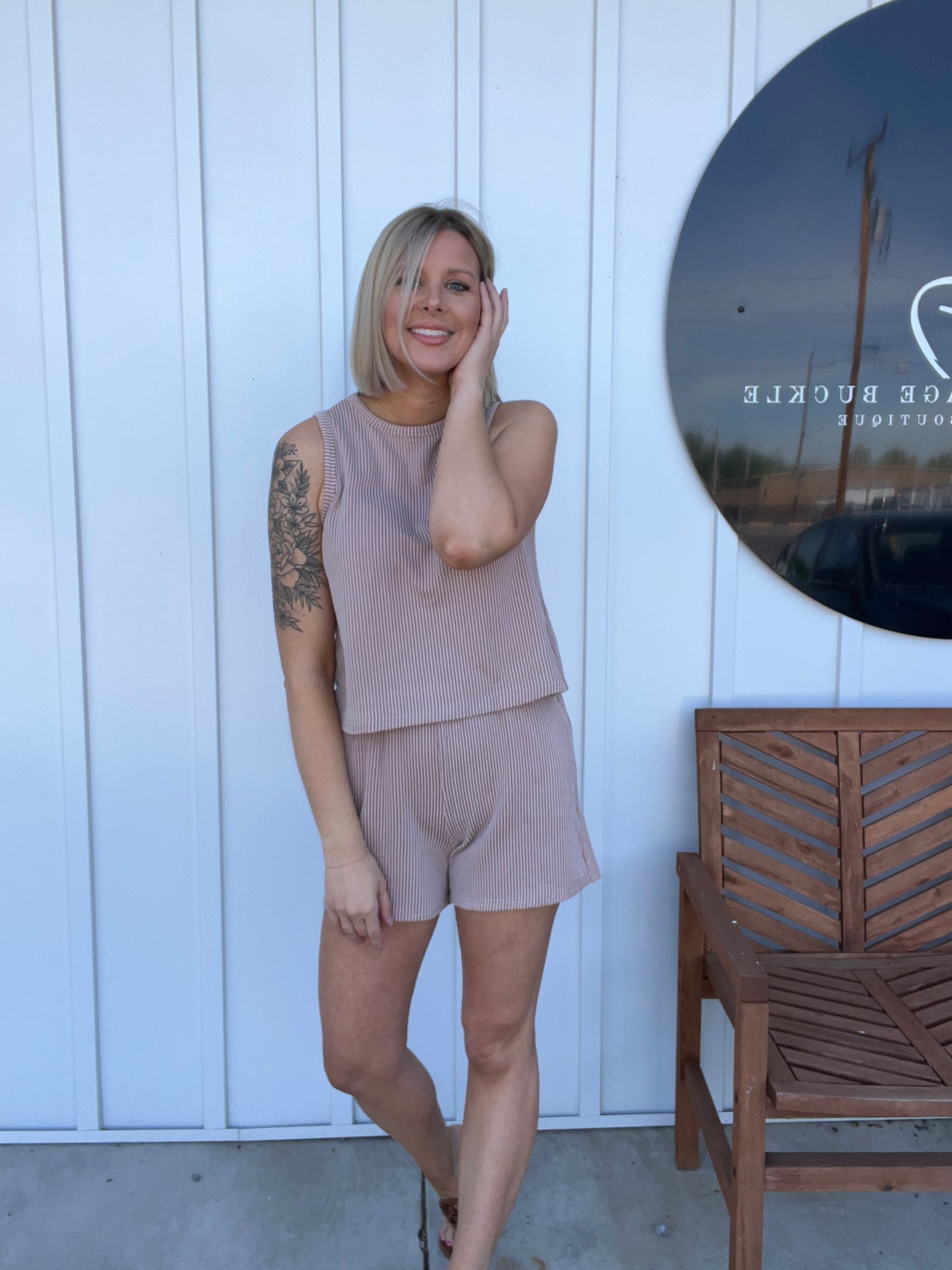 Cosmic Love Shorts Set