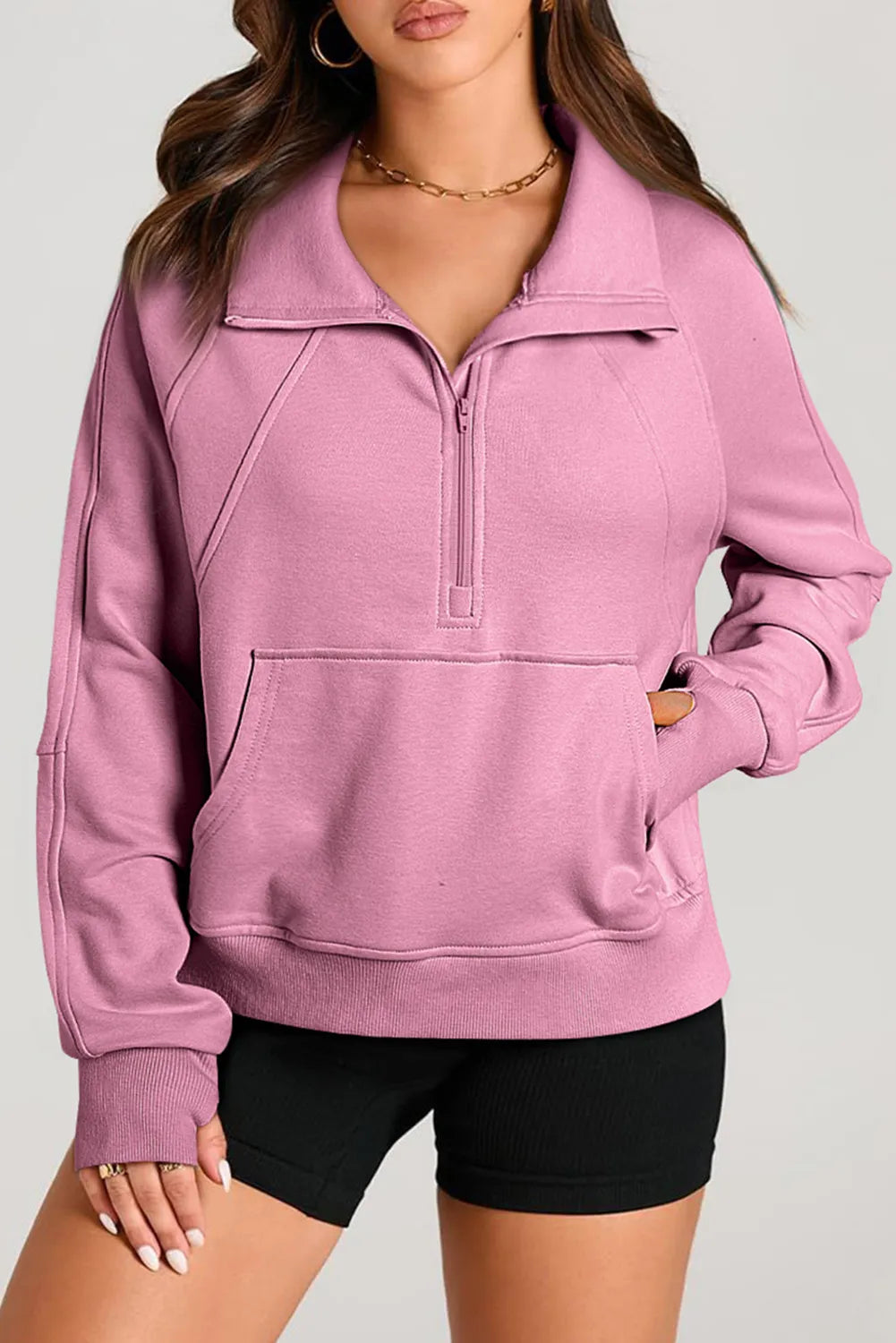 Beat of My Heart Half Zip Pullover