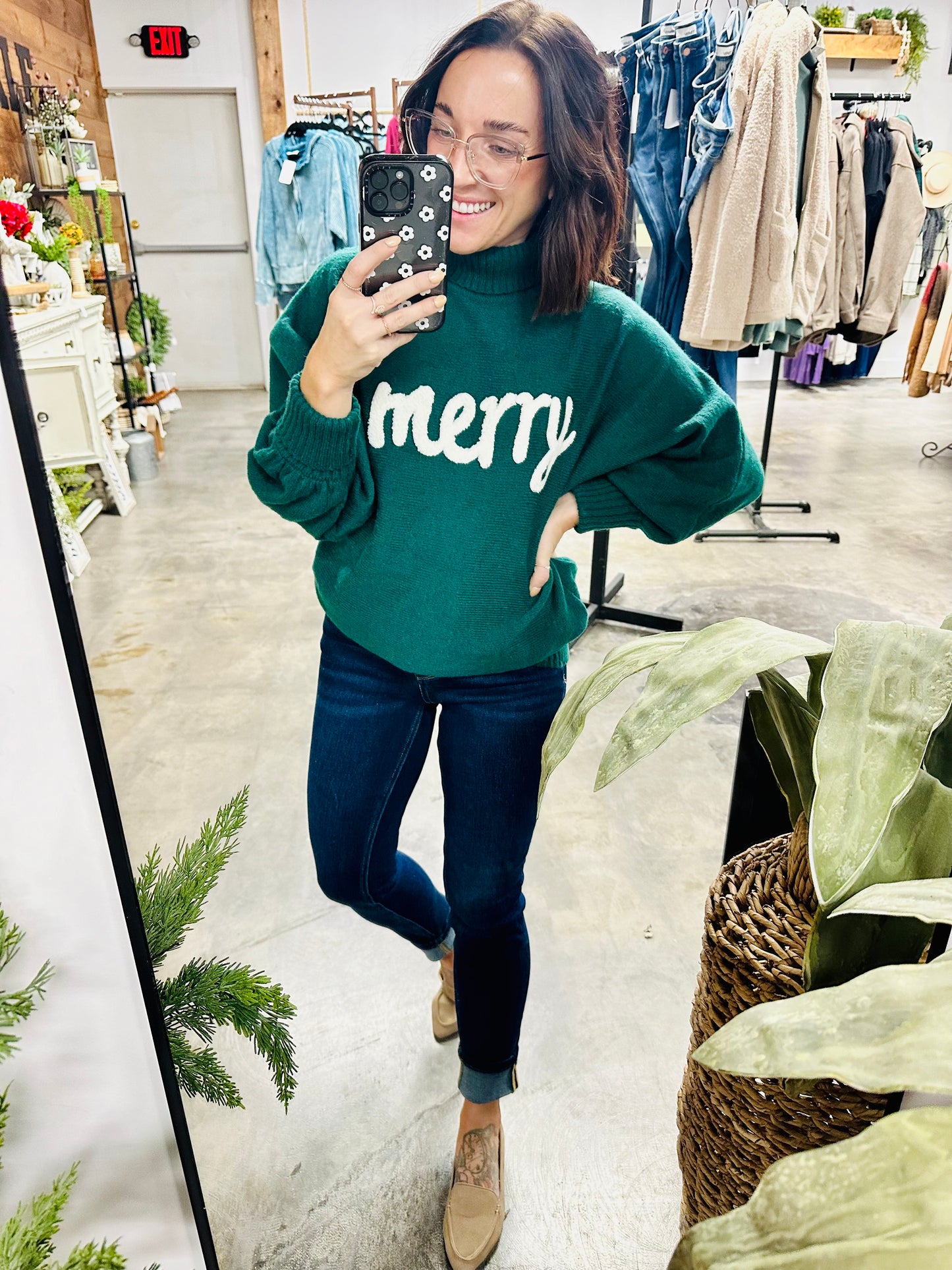 Merry Embroidered Sweater