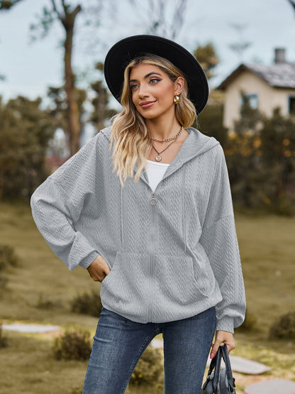 Scotty Zip Up Hooded Jacket