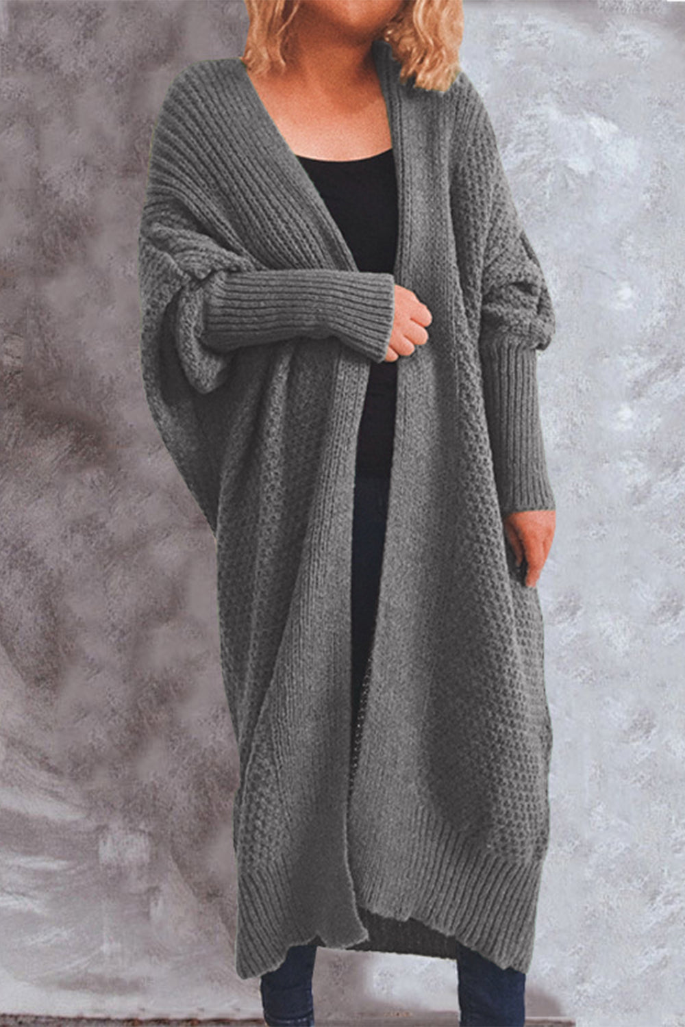 Time To Waste Long Cardigan