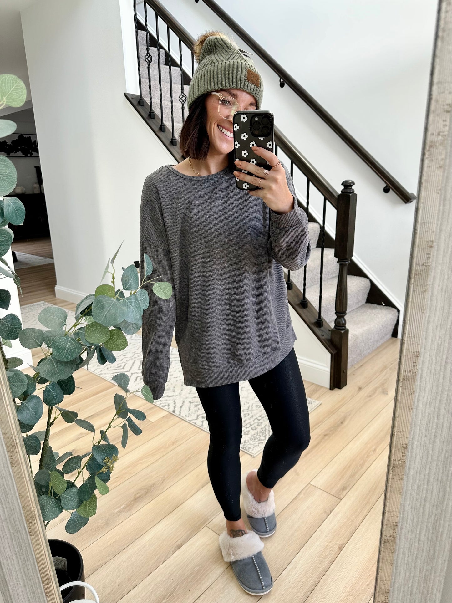 Making Memories Waffle pullover