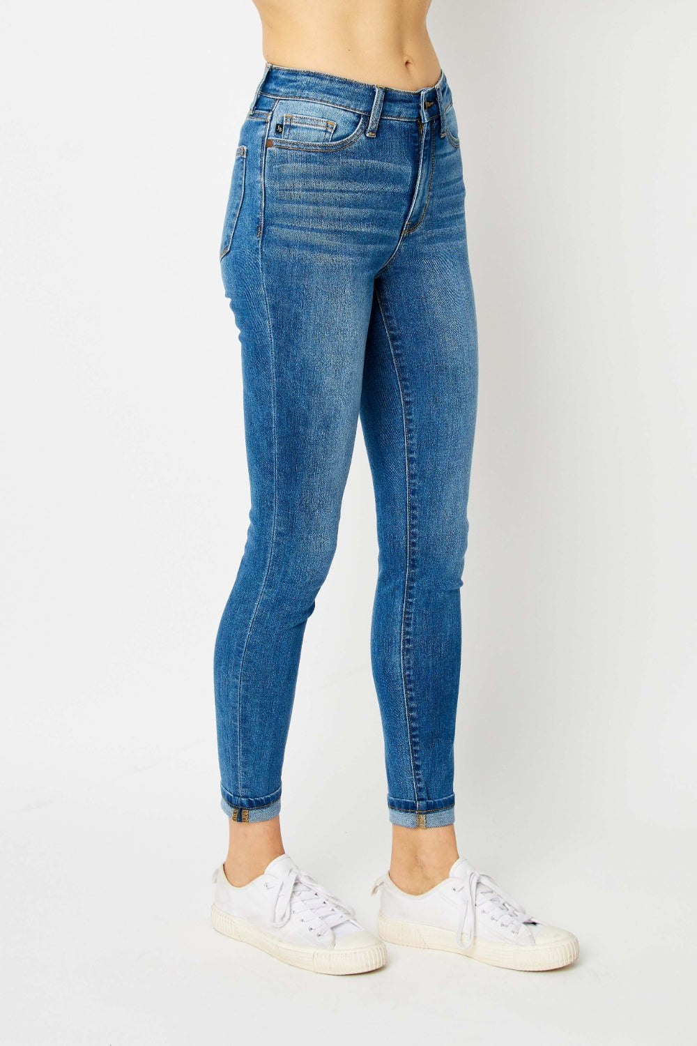 Judy Blue Back to Basic Tummy Control Skinny Jeans Style 82449