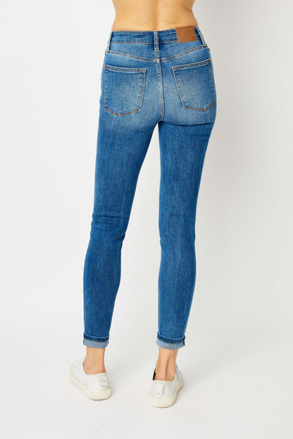 Judy Blue Back to Basic Tummy Control Skinny Jeans Style 82449