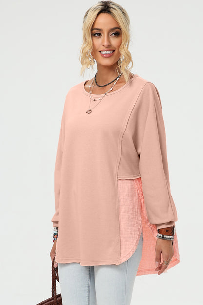 All In Theory Oversized Top