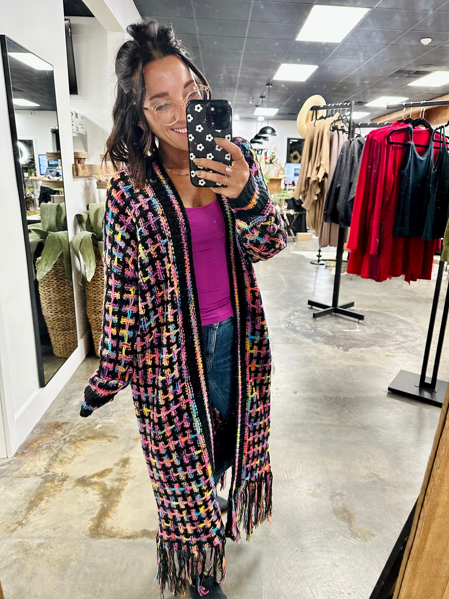 Cornelia Street Fringe Cardigan