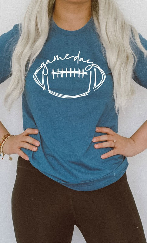 Football Game Day Graphic Tee *Ships 1-3 Days*