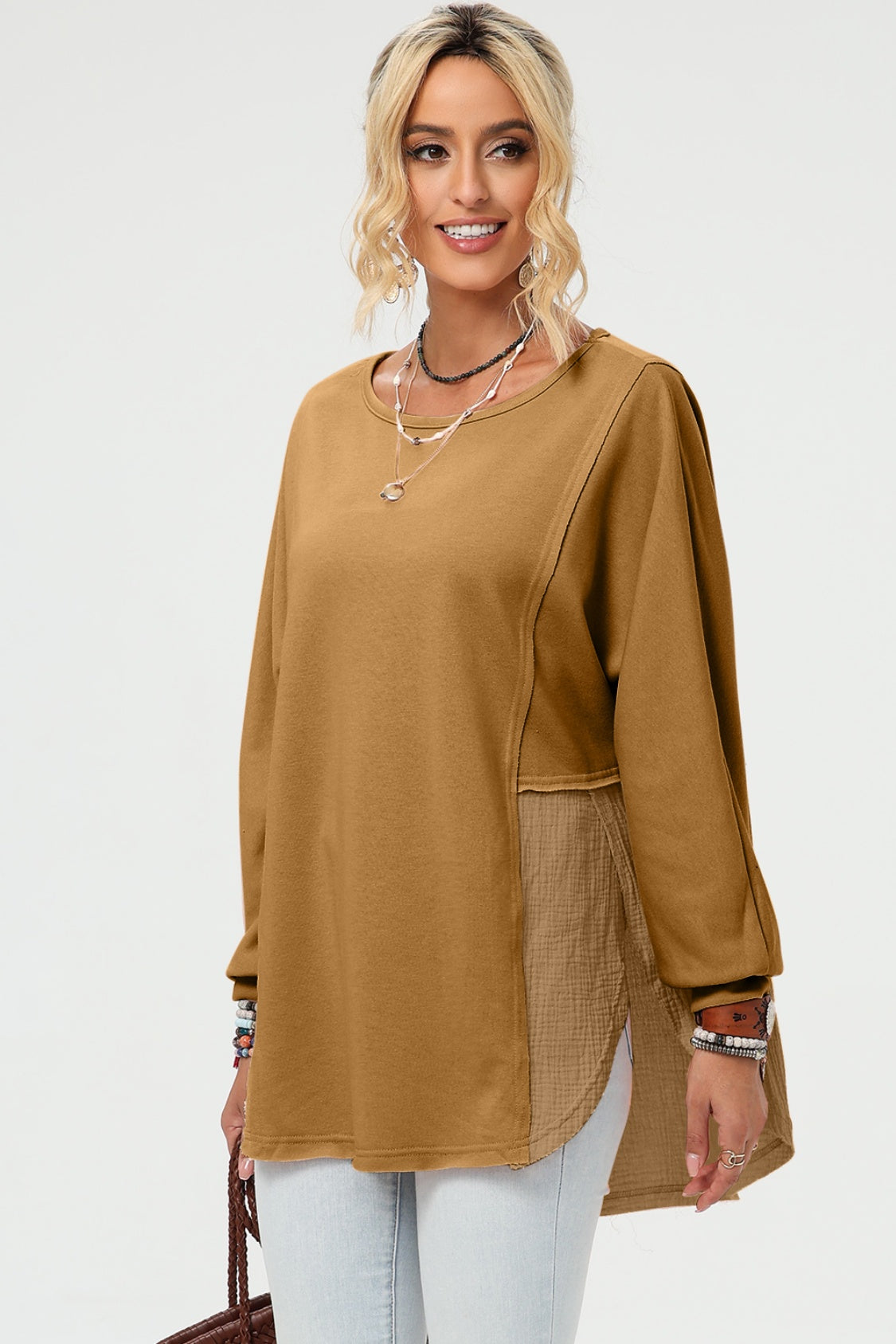 All In Theory Oversized Top