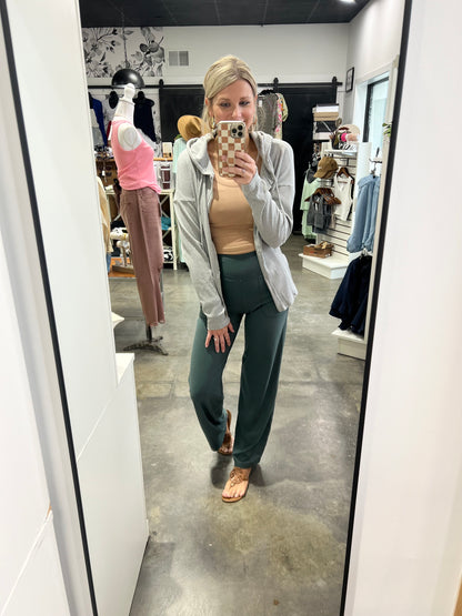 Culture Code Forever Zip Up Drawstring Hooded Jacket