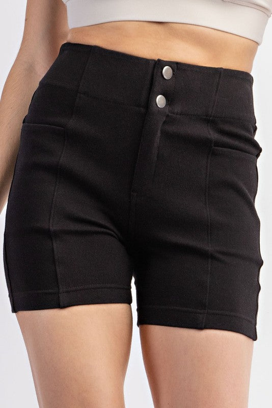 Rae Mode Cotton Stretch Twill Short Pant