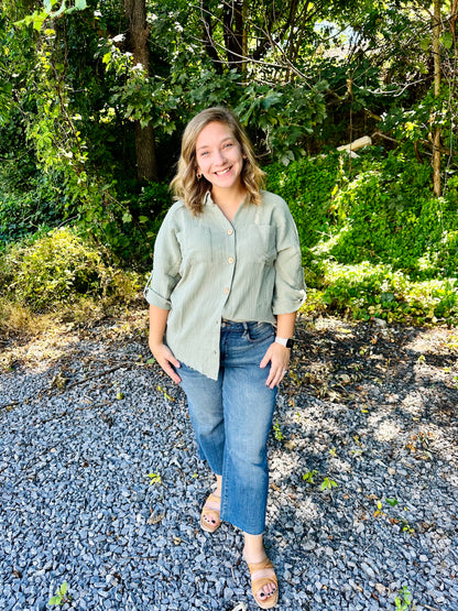 Judy Blue Renee Cropped Jeans