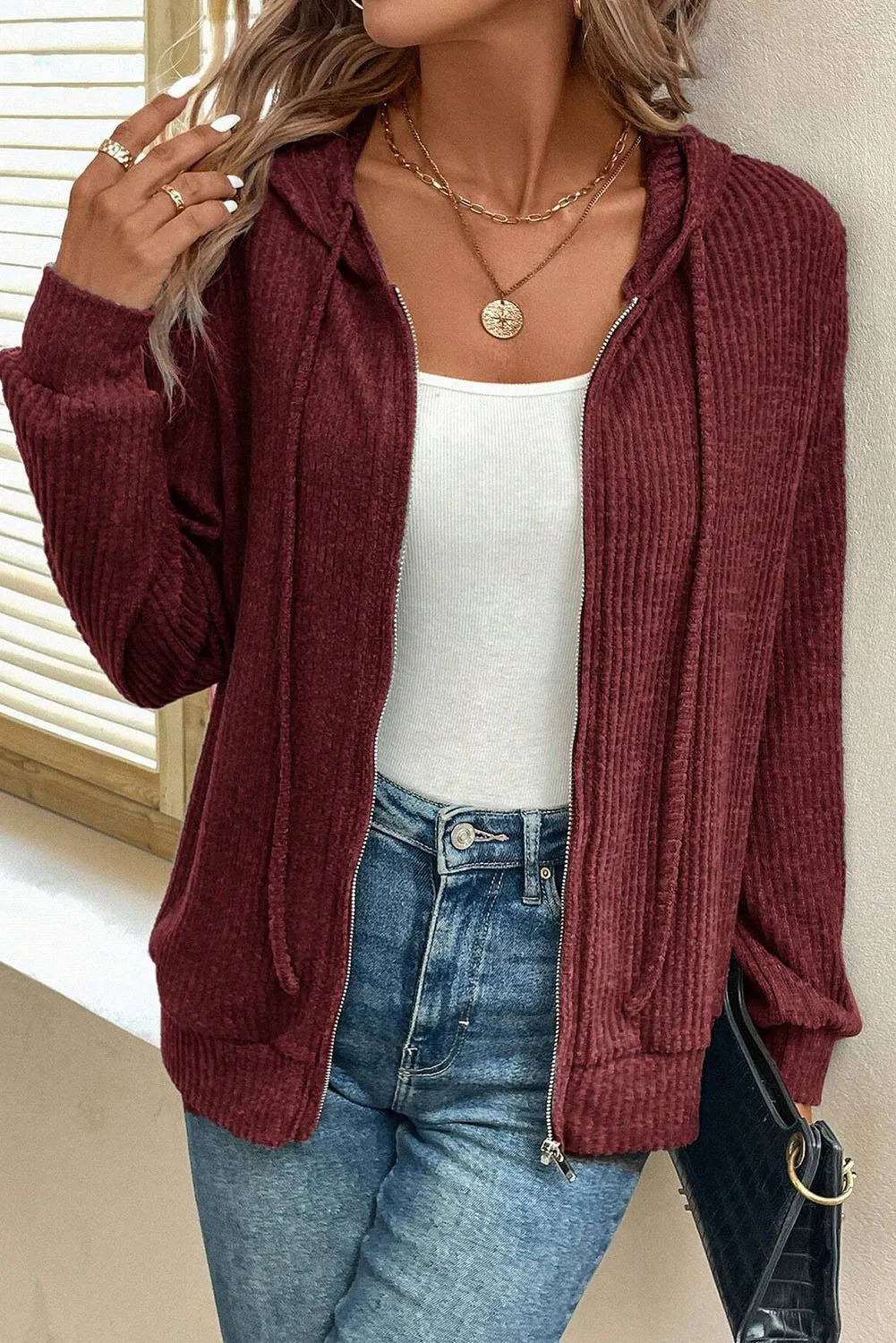 Basics Bestie Cardigan Zipup