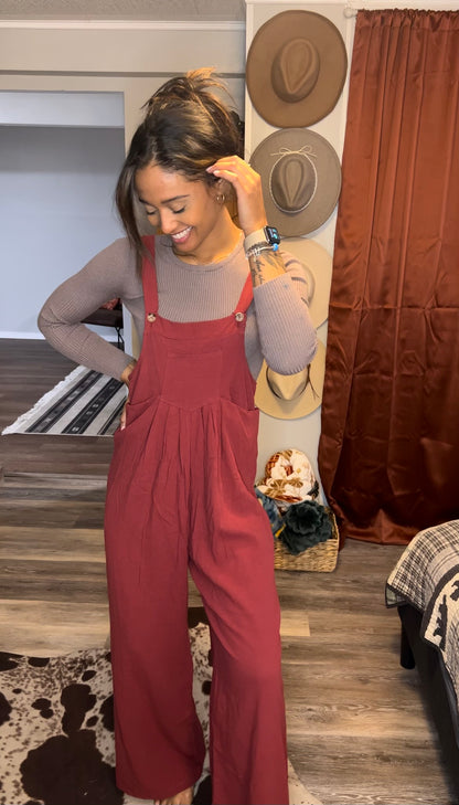 Crisp Fall Days Overalls