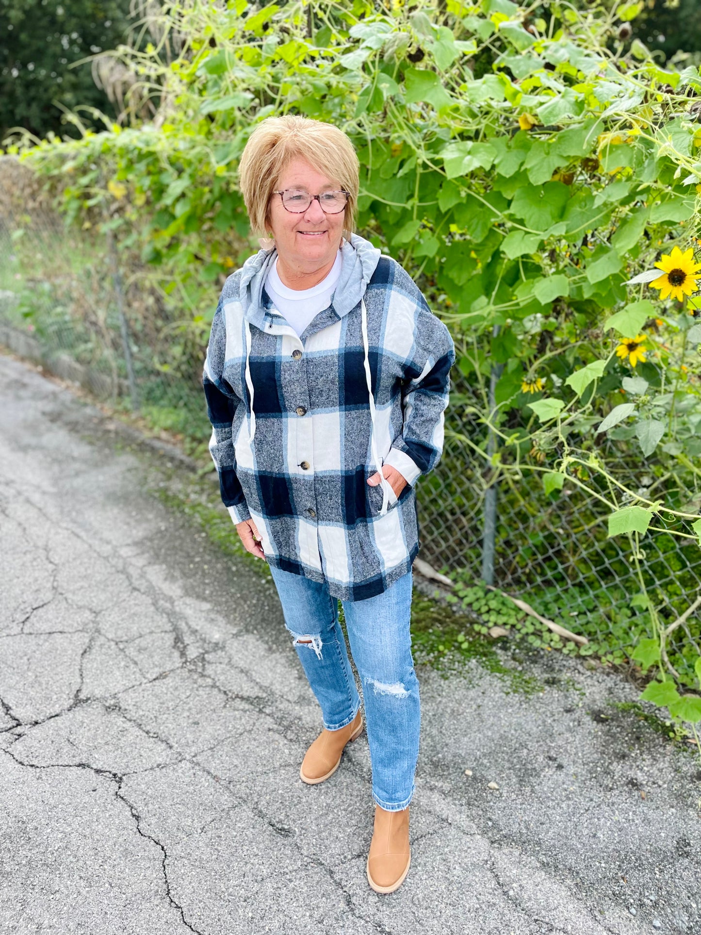 Walks In The Woods Plaid Jacket