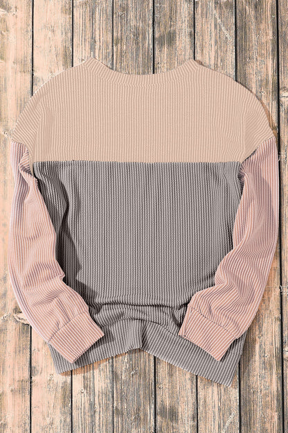 Pushing The Limit Color Block Long Sleeve