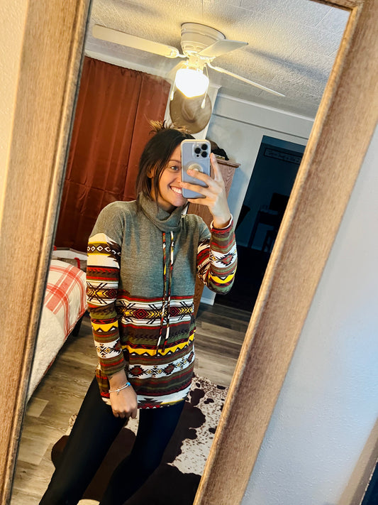 Move Mountains Drawstring Top