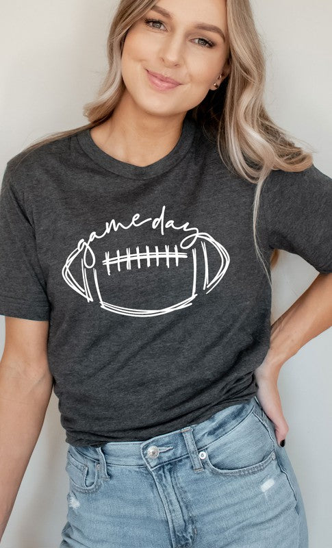 Football Game Day Graphic Tee *Ships 1-3 Days*
