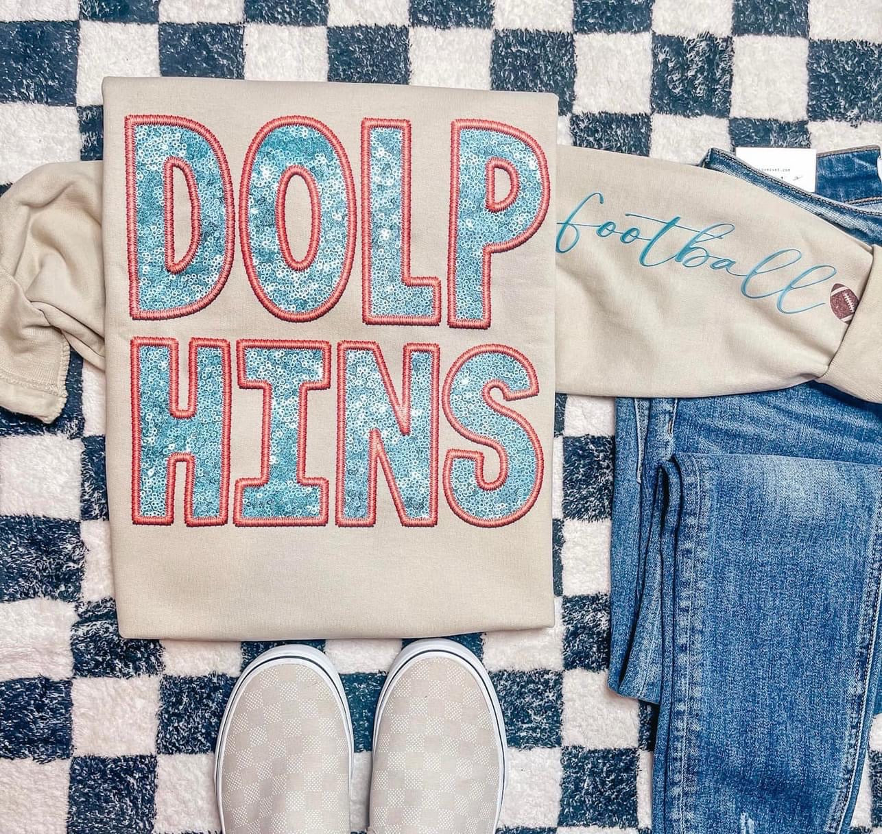 Faux Sequin Football Sweatshirts Sku 1 🏈 Ravens|Bills|Bangles|Browns|Texans|Colts|Jaguars|Chiefs|Raiders|Chargers|Dolphins|Raiders