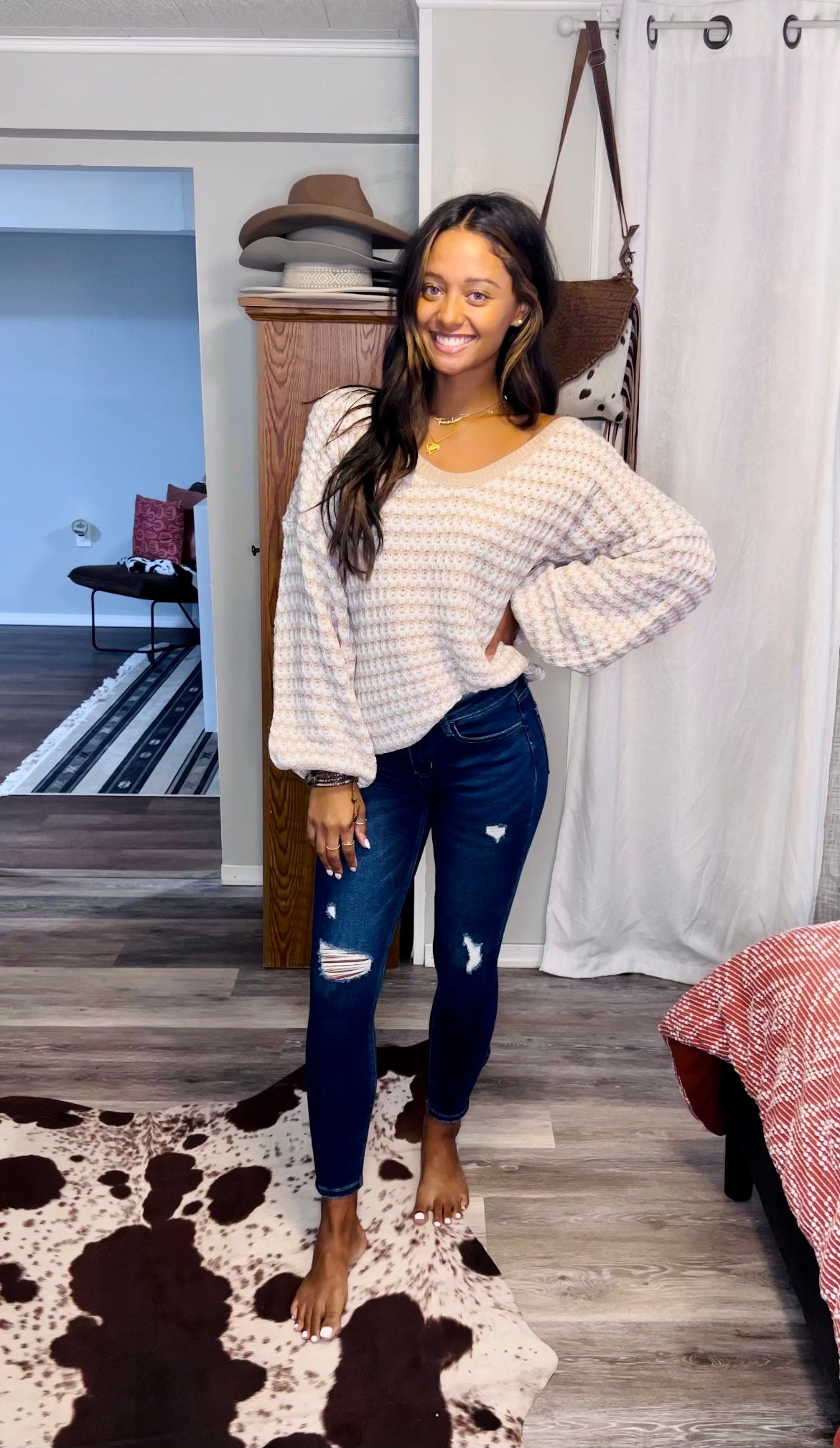 Lovervet Full Size Chelsea Midrise Crop Skinny Jeans