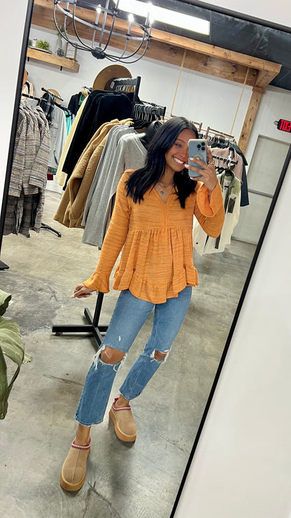 Peacefully Present Blouse