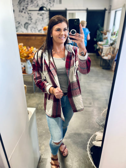 Walks In The Woods Plaid Jacket