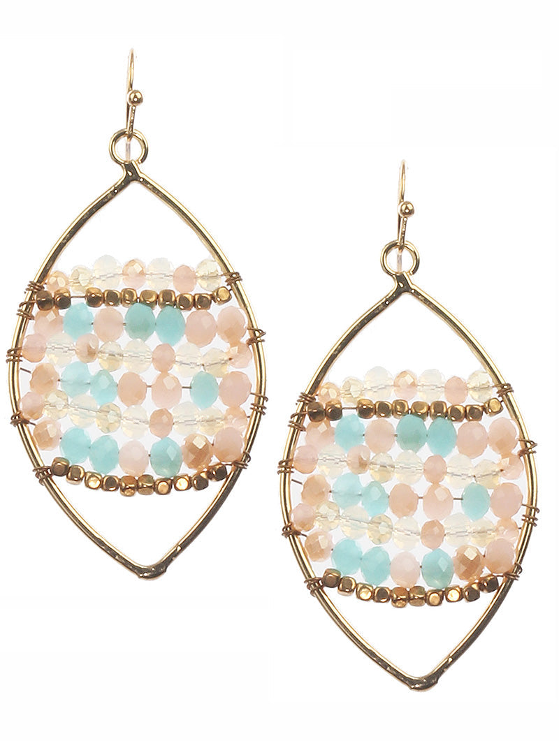 Spring Day Beaded Earrings