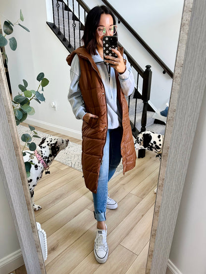 Hazel Eyes Puffer Vest