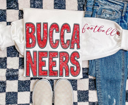 Faux Sequin Football Sweatshirts Sku 1 🏈 Ravens|Bills|Bangles|Browns|Texans|Colts|Jaguars|Chiefs|Raiders|Chargers|Dolphins|Raiders