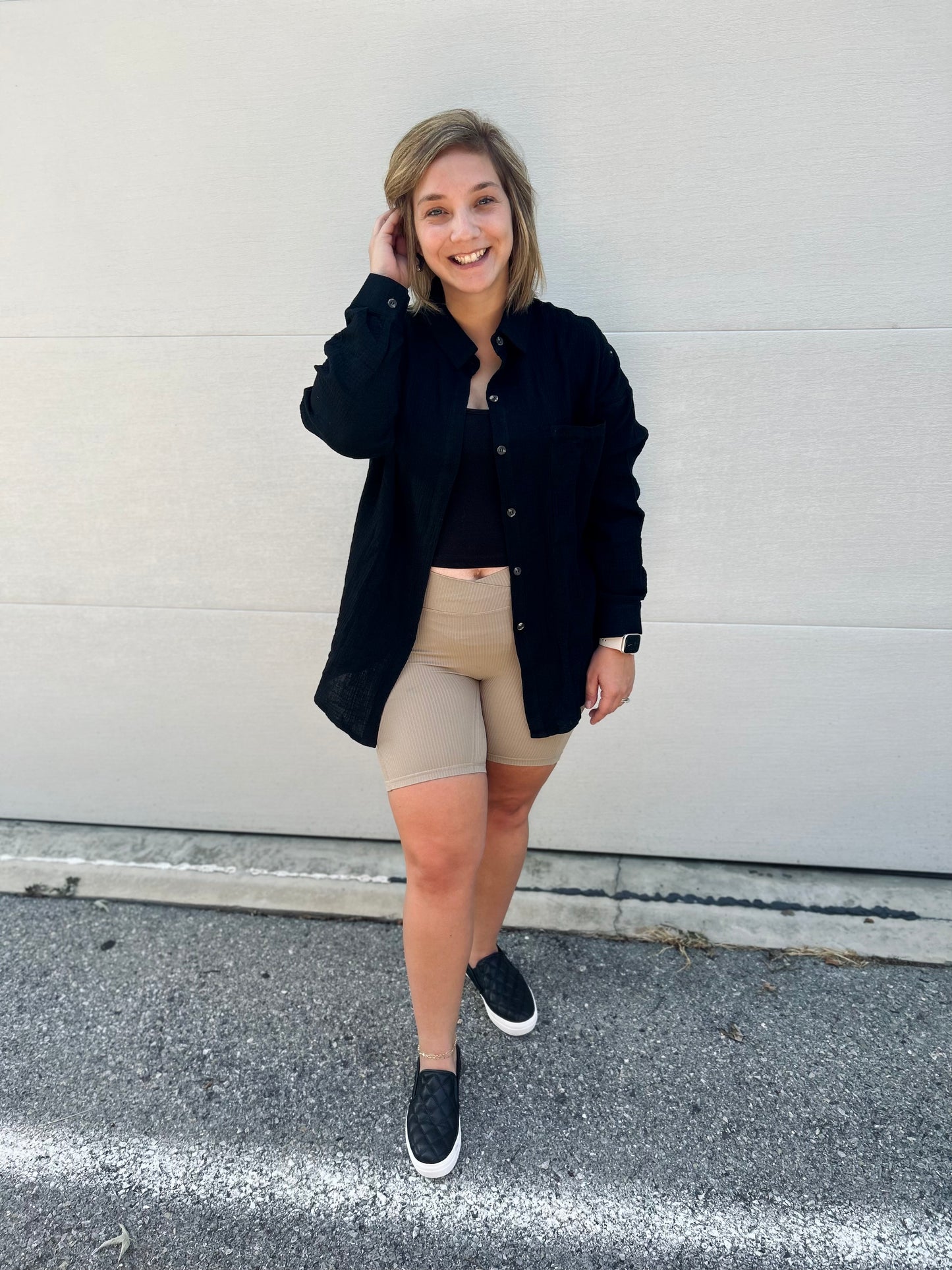 Let's Go Biker Shorts