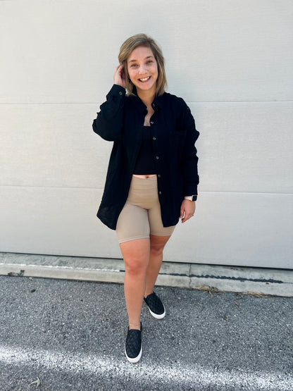 Let's Go Biker Shorts