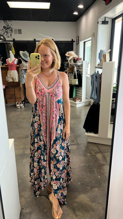 Rope Me in Midi Dress