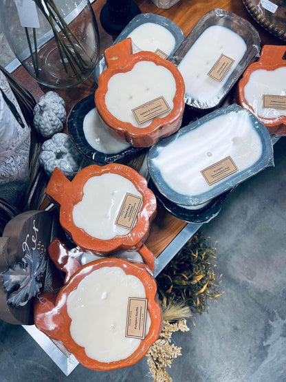 Dough Bowl Candles (WHITE BOWL) *Locally Made* *Ships 7-10 days!*