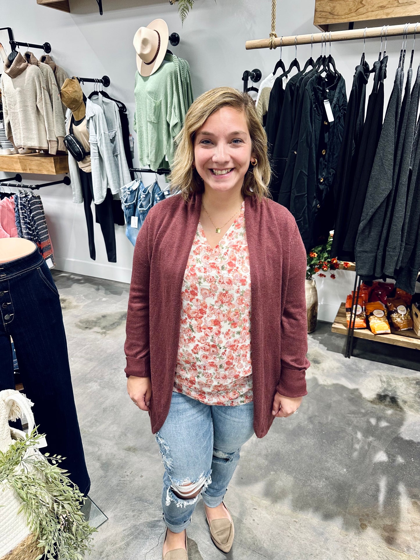 Counting Blessings Cardi