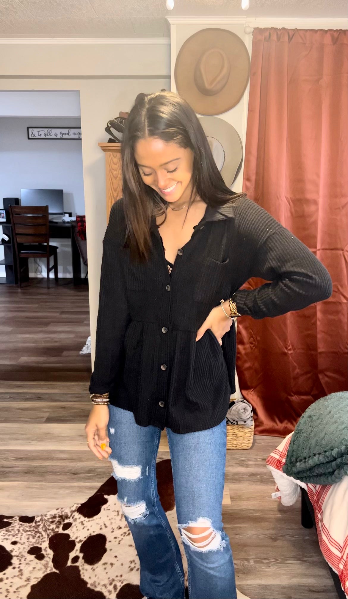 When You Arrived Blouse