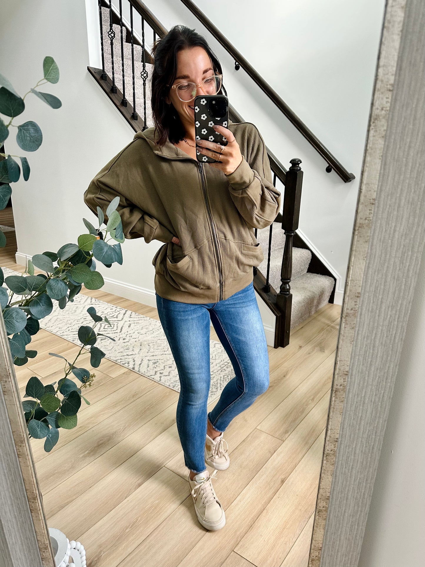 No Trace Waffle Jacket