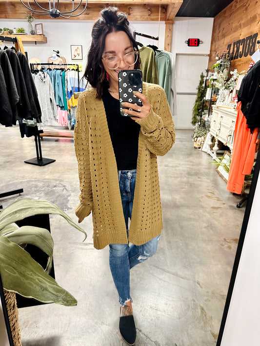 Patiently Waiting Cardi