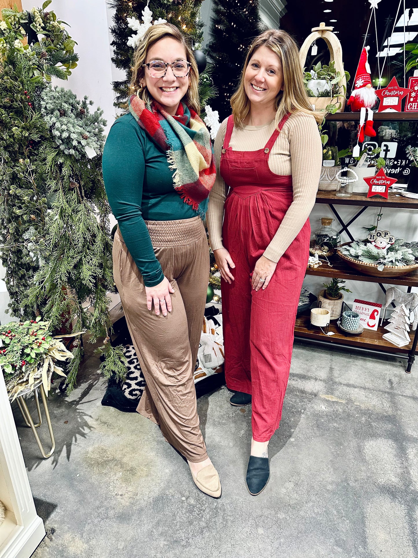 Double Take Full Size Wide Strap Overall with Pockets