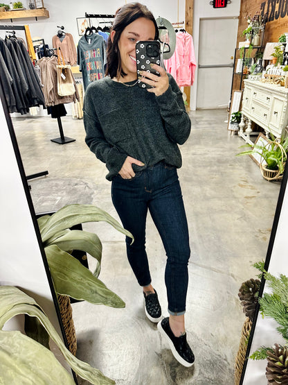 Judy Blue Full Size High Waist Pocket Embroidered Skinny Jeans