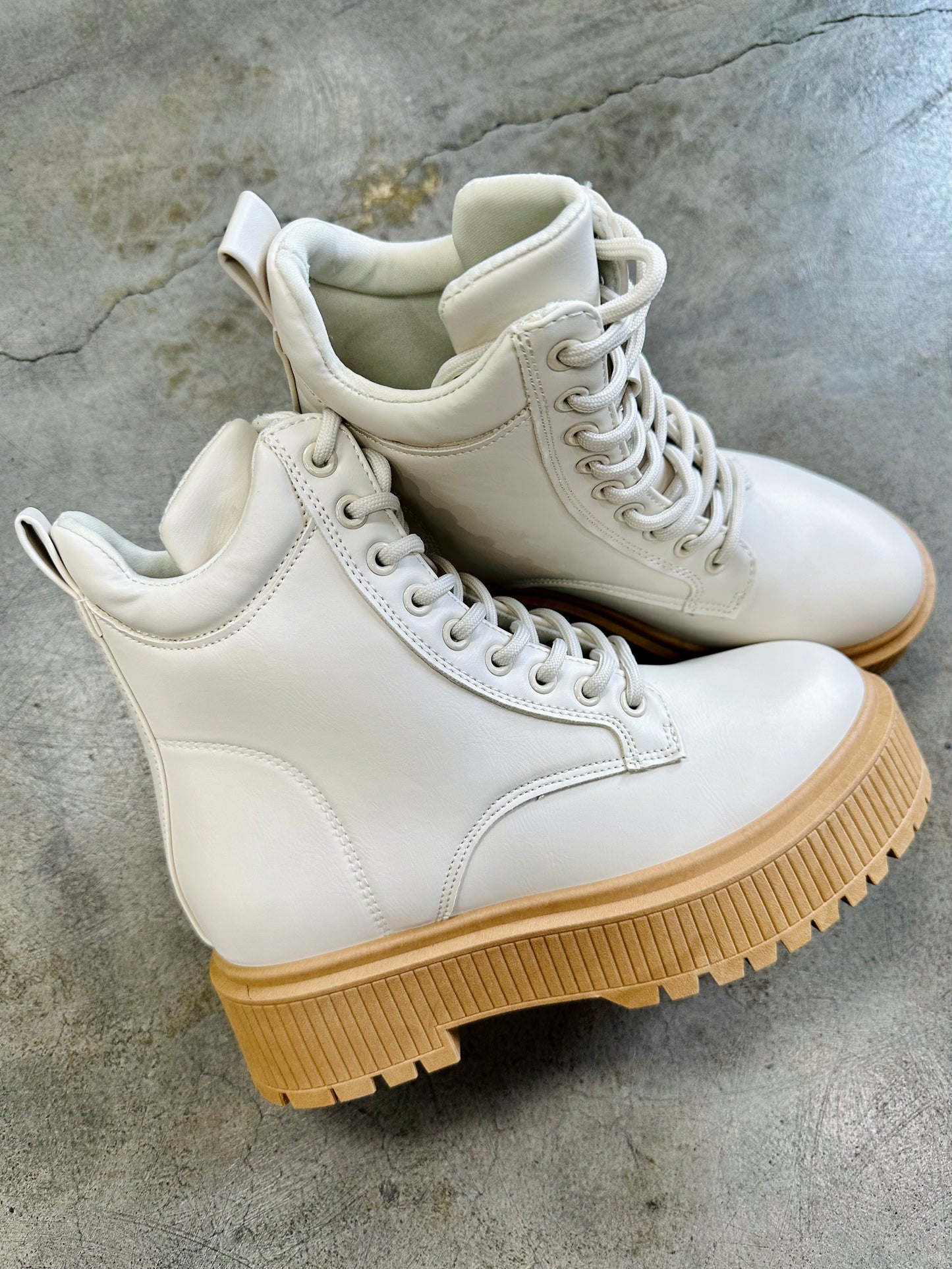 Louise Platform Combat Boots