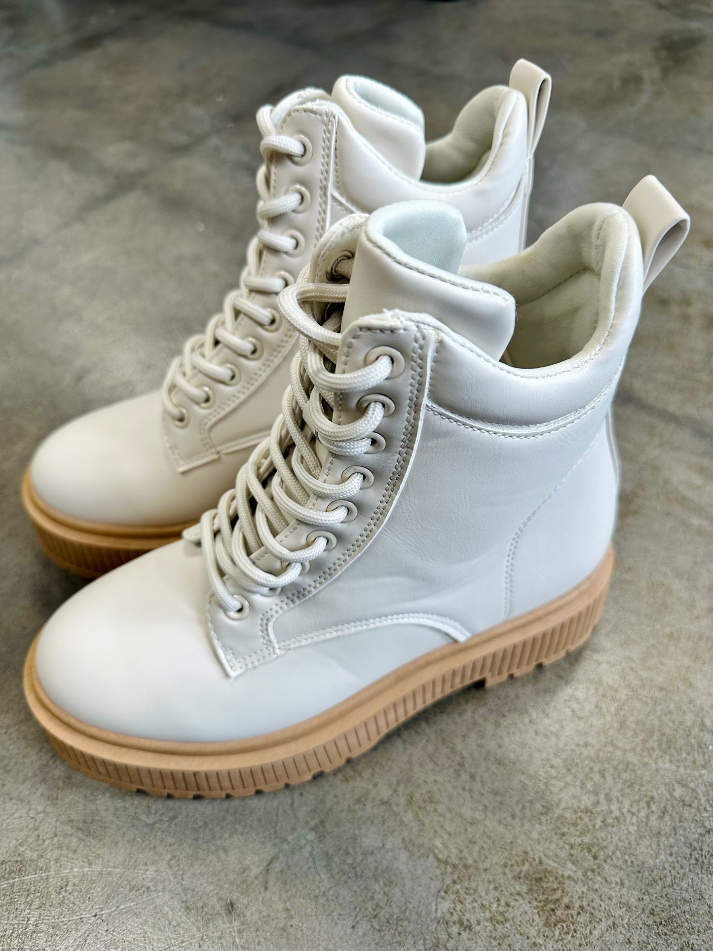 Louise Platform Combat Boots