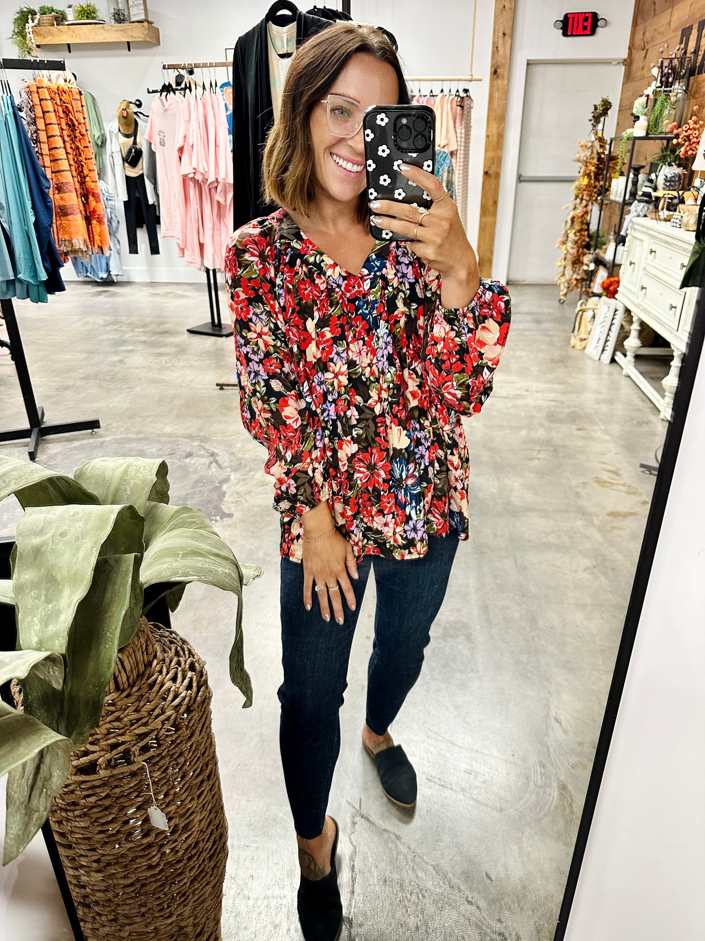 Blooming Flowers Blouse