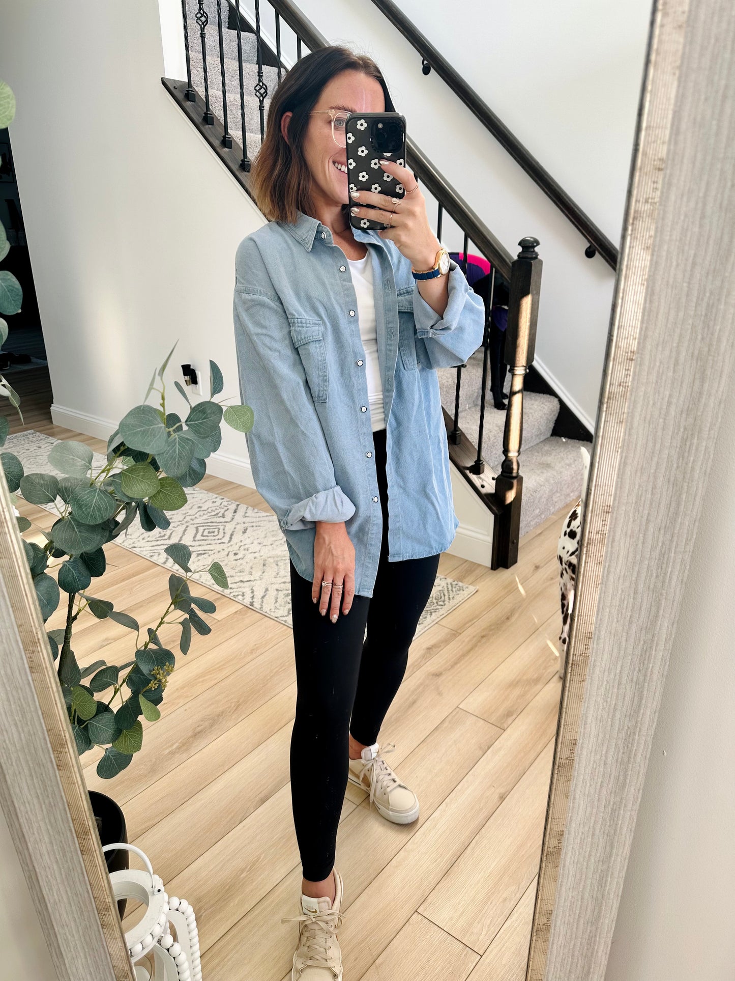 Only In The Country Denim Top