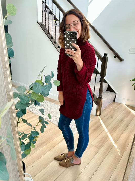 Progress Over Perfection Sweater