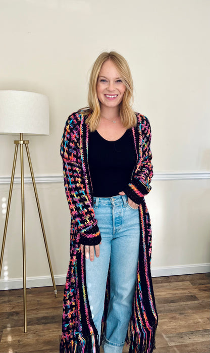 Cornelia Street Fringe Cardigan