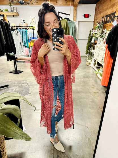 Thinking About Us Kimono